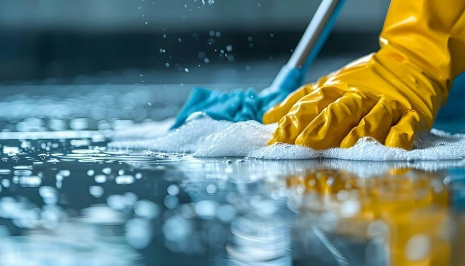 High-level detail dusting and surface wiping